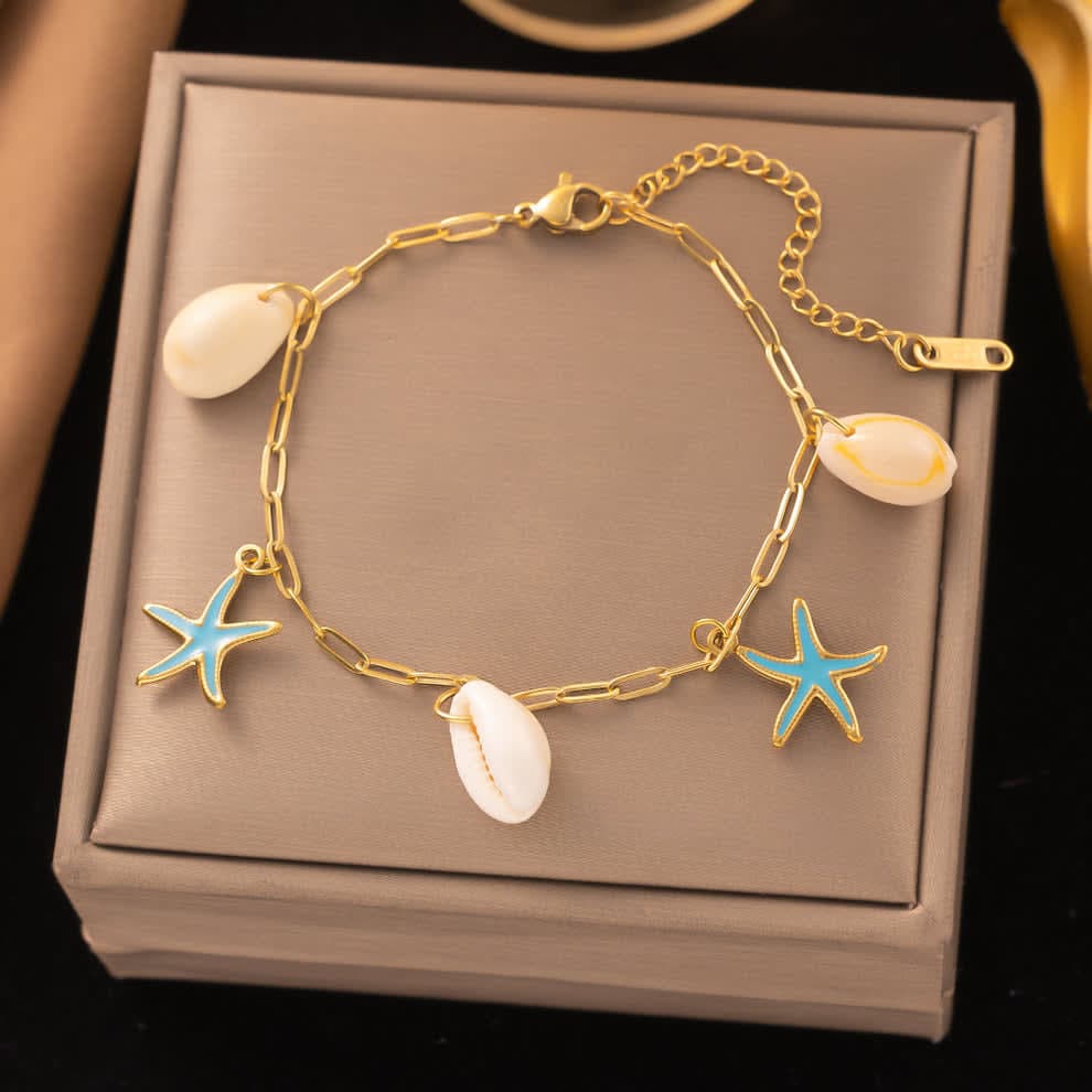 Anti Tarnish Shell Bracelet